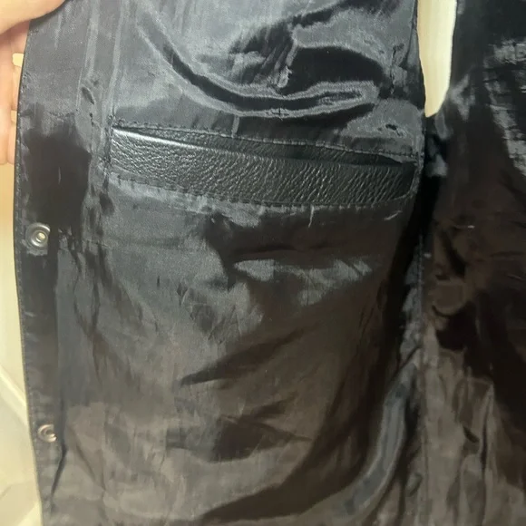 Vintage GMC motorcycle leather vest - Picture 4 of 8